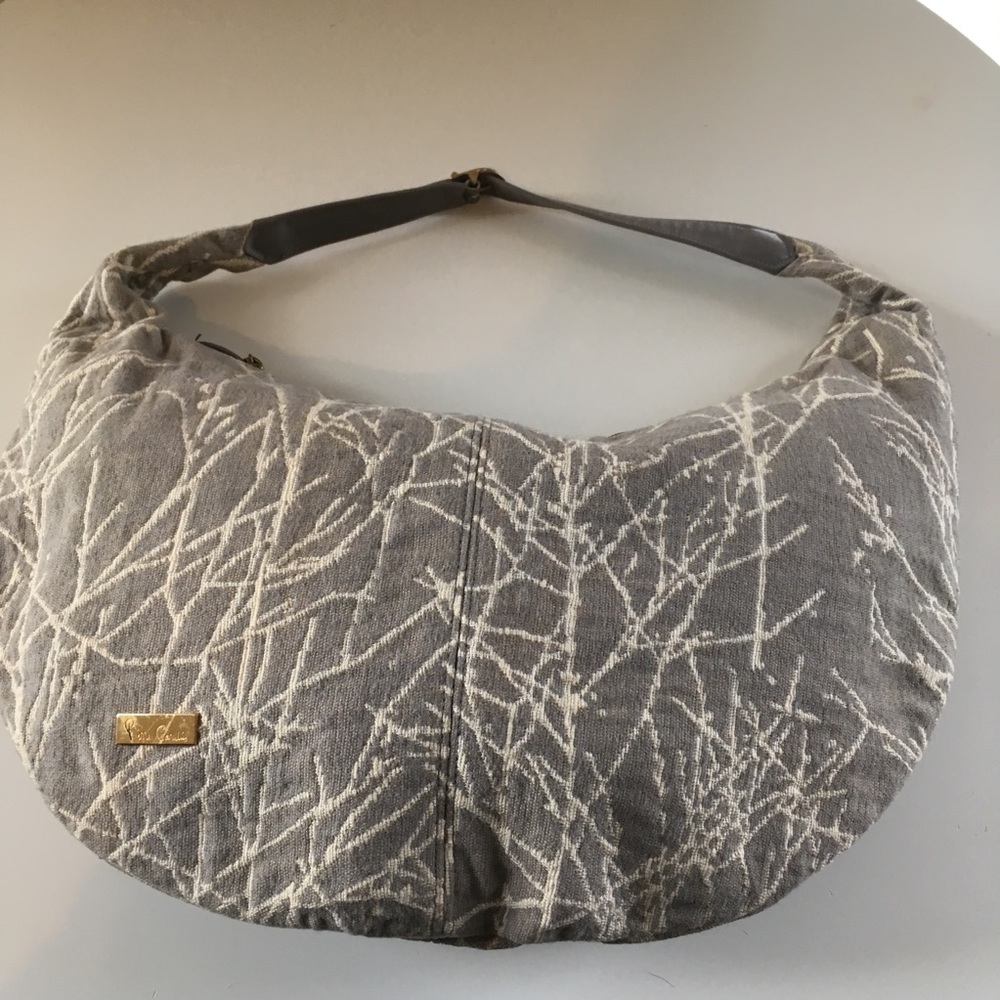 Pierre Cardin Vintage 80’s canvas hobo bag